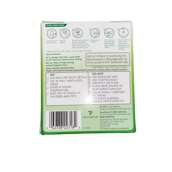 Air Wick Essential Mist Diffuser Black NEW - Picture 2 of 2